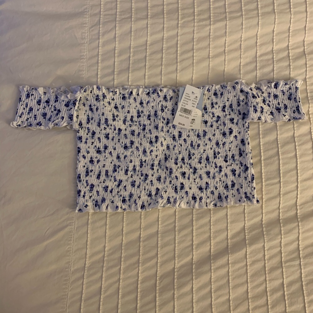 Me to We Floral crop top